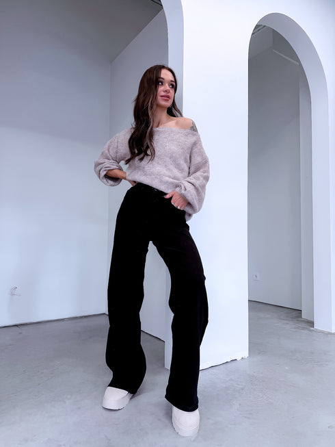 Джинсы "BLACK ICE DJ2497" - черные ПРЕДЗАКАЗ