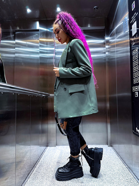 Oversize, klasikinis švarkas - HAKI