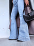 FLARED jeans "PURE SKY BLUE" 9508
