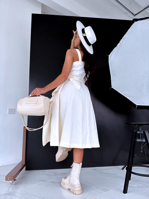 Sarafānkleita "VEGAS 25" - KRĒMBALTA