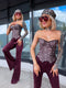 Corset "PROVOCATION ST12071" - LEOPARD