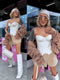 Corset "PROVOCATION ST12071" - LIGHT BEIGE