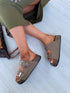 "INFINITY" 2022 Slippers - DARK BEIGE
