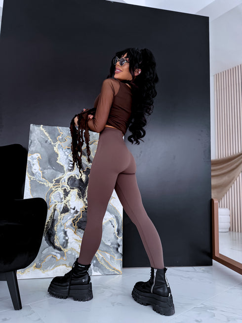 Koriģējoši legingi "CONTOUR FLEX" LM28100 - CHOCO