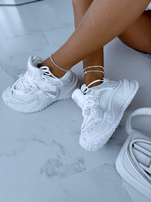 WHITE boots "LITTLE ONE" 8997