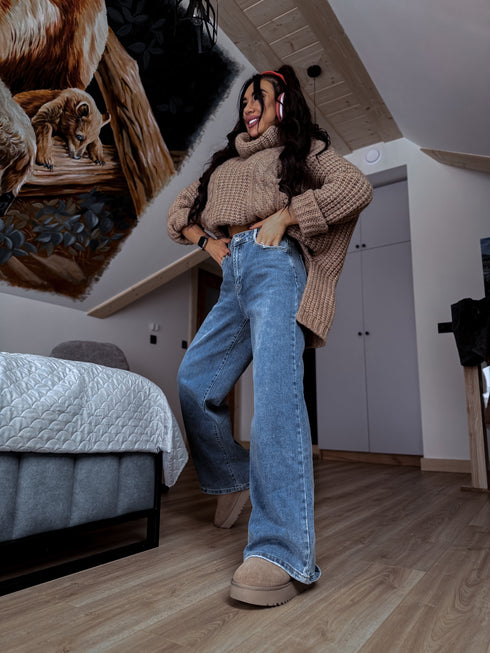 ZILAS džinsinės kelnės "TRIUMPH" T394-2 IŠANKSTINIS UŽSAKYMAS