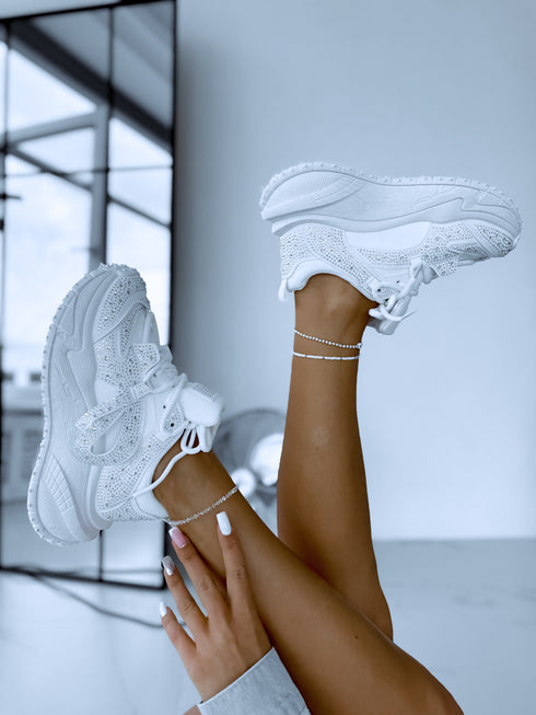 WHITE boots "LITTLE ONE" 8997