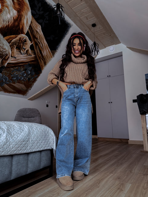 ZILAS džinsinės kelnės "TRIUMPH" T394-2 IŠANKSTINIS UŽSAKYMAS