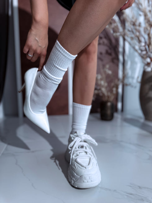 Zeķu komplekts M15530 (3GAB) - BALTS+BALTS+BALTS