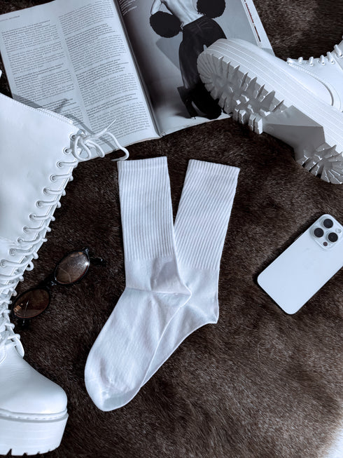 Zeķu komplekts M15530 (3GAB) - BALTS+BALTS+BALTS