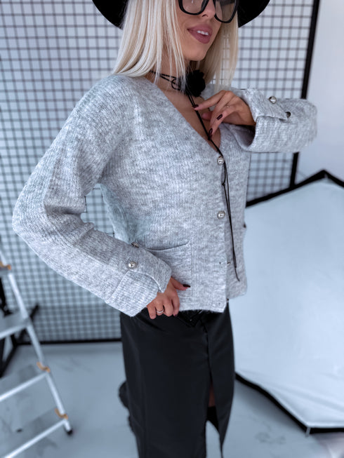 "QUEST Y26001" jacket - grey