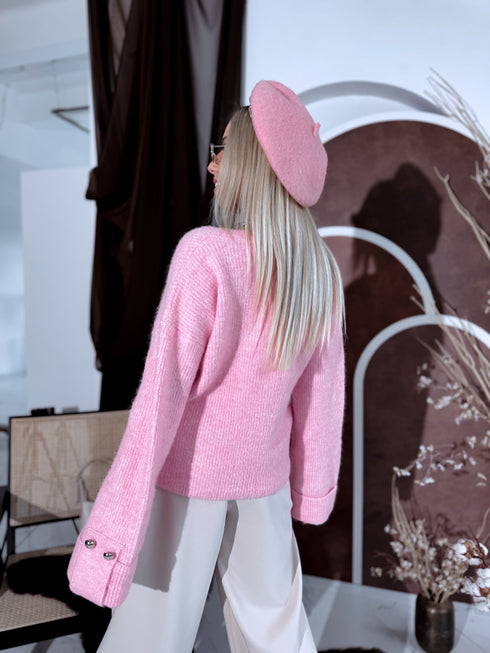 "QUEST Y26001" jacket - soft pink