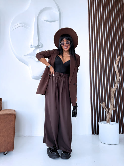 Pants "Excuse Me V58" - choco