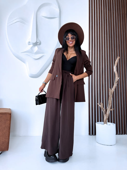 Pants "Excuse Me V58" - choco