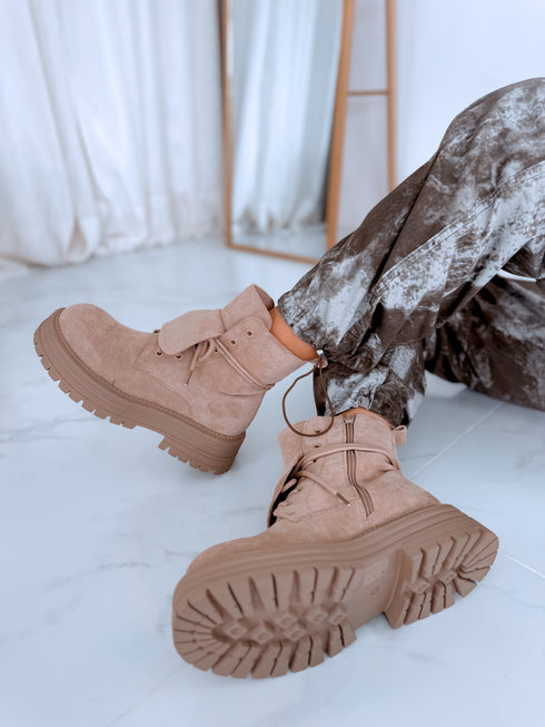 KAPUČĪNO aulinukai su raišteliais "FIRST STEP QH7830"