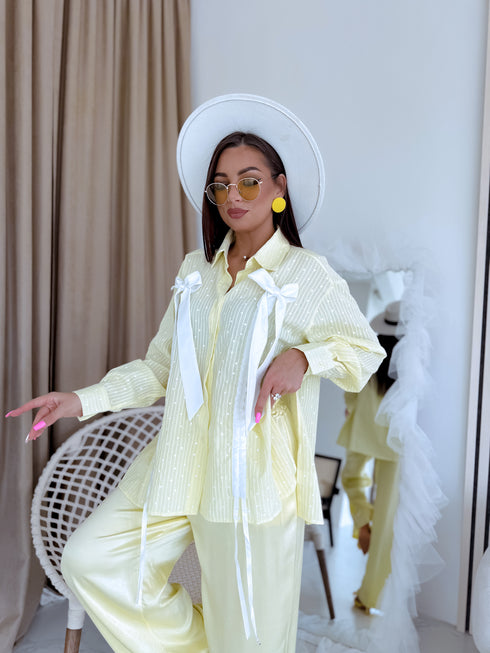 "HOT SPELL H10150" krekls - SIRSNIŅU DZELTENS