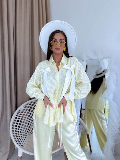 "HOT SPELL H10150" krekls - SIRSNIŅU DZELTENS