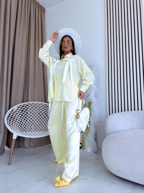 "HOT SPELL H10150" krekls - SIRSNIŅU DZELTENS