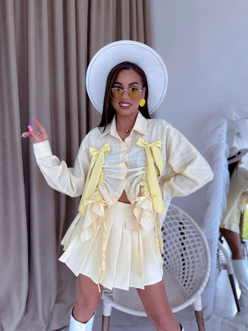 "HOT SPELL H8002" krekls - RŪTOTI DZELTENS