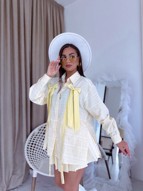 "HOT SPELL H8002" krekls - RŪTOTI DZELTENS