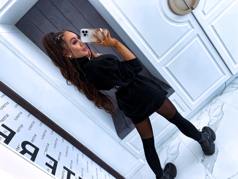 OVERSIZE pėdkelnės su kojinių efektu (iki 3XL dydžio)