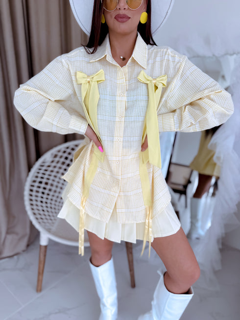 "HOT SPELL H8002" krekls - RŪTOTI DZELTENS