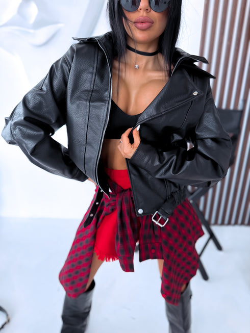 Jacket "SUGAR BAKERY 8817" - BLACK