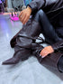 Pusilgiai batai "CLASS" 2580A - CHOCO