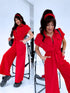 Pantsuit "BALANCE V80" - RED
