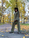 Megztas komplektas „SMOOTH LINES E5388“ – CHAKI PRE-ORDER