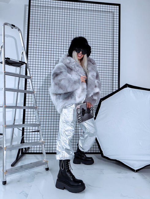 "FURORA PH6710" mākslīgās kažokādas virsjaka - PELĒKA PRE-ORDER