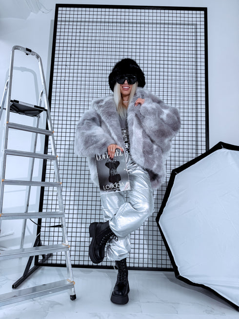 "FURORA PH6710" mākslīgās kažokādas virsjaka - PELĒKA PRE-ORDER