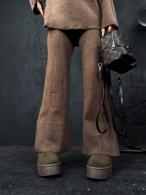 Ugg type boots "GRIZZLY" - BROWN