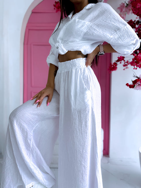 Komplekts "LAZY DAY G2421" - balts