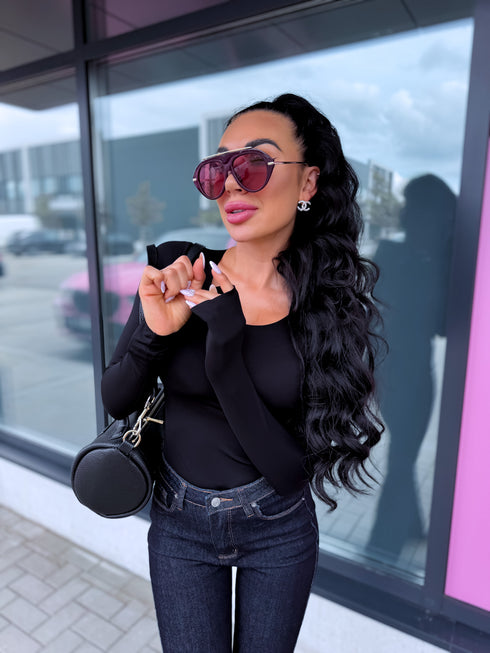 Bezvīļu tops "SKIN EFFECT" 5539 - MELNS