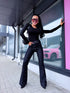 Bezvīļu tops "SKIN EFFECT" 5539 - MELNS