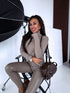 Classic turtleneck - CAPPUCCINO