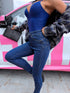 Jeans "CHAOTIC WAVES" DJ2323 - DARK BLUE