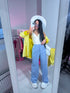 Classic, SKY BLUE fabric trousers "SEASON HIT" VS02