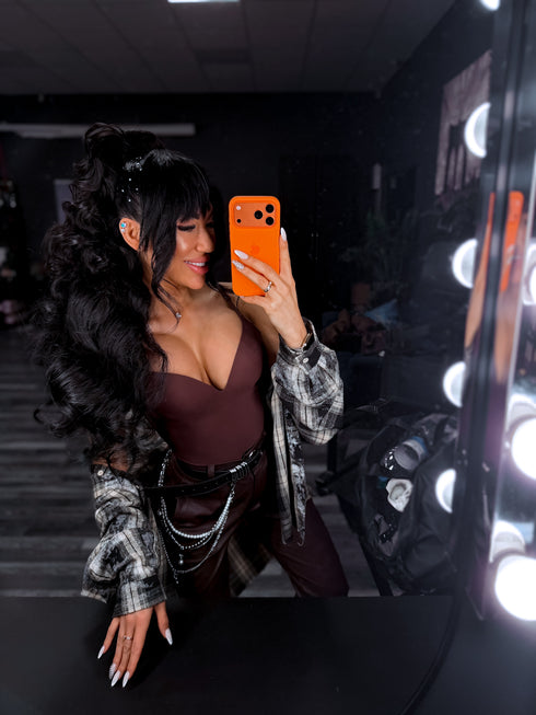 ELYNDI, stringveida koriģējošais bodijs - choco