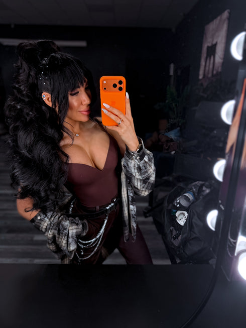 ELYNDI, stringveida koriģējošais bodijs - choco