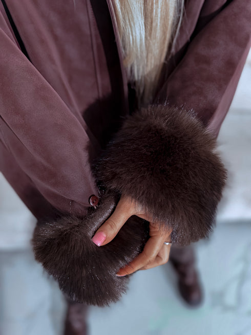 Virsjaka "NOIR PU12139" - CHOCO