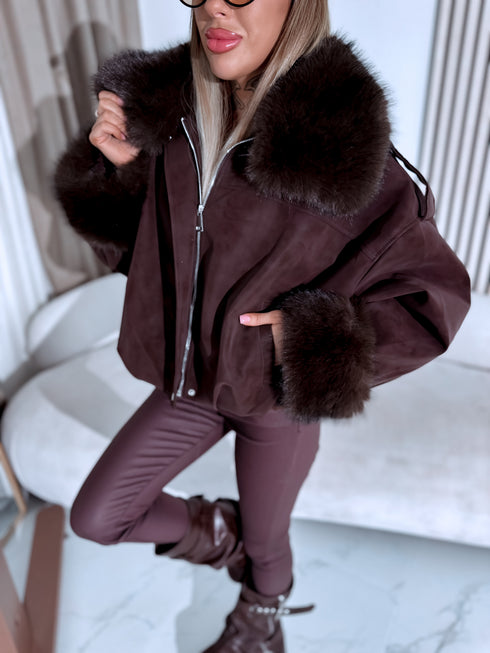 Virsjaka "NOIR PU12139" - CHOCO