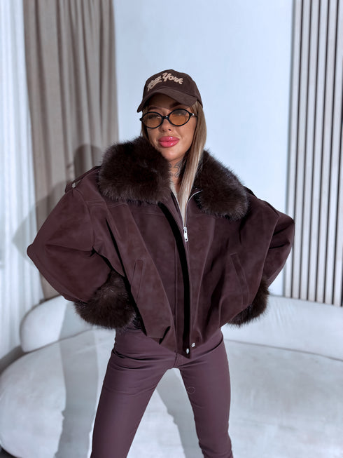 Virsjaka "NOIR PU12139" - CHOCO