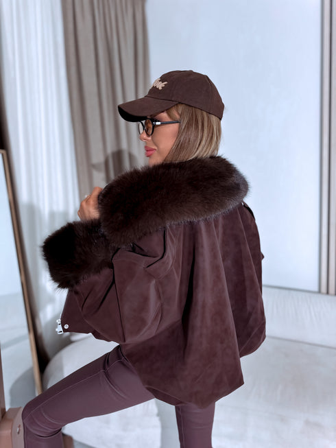 Virsjaka "NOIR PU12139" - CHOCO