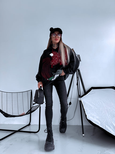 LUX hoodijs "CARTOON H12535" - TUMŠI PELĒKS