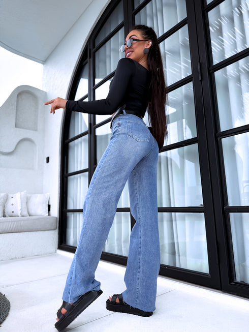 "TOPAZ" jeans XJ308 - DARK BLUE