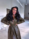 Faux leather trench coat "NORTHERN CV2217" – KHAKI