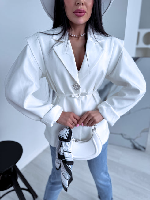 Jacket "NEW CODE V10308" - WHITE