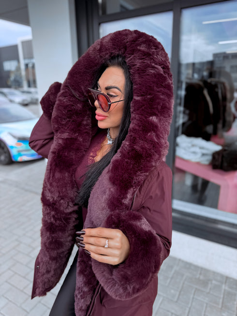 "JANUARY 61007" pusgarā parka - VIOLETA